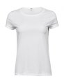 Dames T-shirt Mantis 5063 Roll-Up White